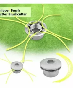 THSINDE Tête De Débroussailleuse Universelle, Tête Coupe-bordure En Aluminium Fils Pour Débroussailleuse à Essence Tondeuse à Gazon,1pcs -Débroussailleuse Soldes Magasin 36717228 4