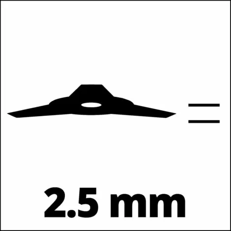 Einhell Lames 3 Dentes 225mm Pour Débroussailleuse (compatible Avec Toutes Les Débroussailleuses Einhell, Diamètre 255 Mm) 5 Einhell Lames 3 Dentes 225mm Pour Débroussailleuse (compatible Avec Toutes Les Débroussailleuses Einhell, Diamètre 255 Mm) – Image 3