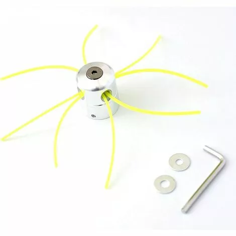 ABCRITAL 2X Tête De Ligne En Aluminium, Tête De Ligne Double, Tête De Tondeuse, Bobine De Ligne, Tête De Coupe-Gazon Pour Débroussailleuse À Essence, Débroussailleuse Avec 4 Lignes 5 ABCRITAL 2X Tête De Ligne En Aluminium, Tête De Ligne Double, Tête De Tondeuse, Bobine De Ligne, Tête De Coupe-Gazon Pour Débroussailleuse À Essence, Débroussailleuse Avec 4 Lignes – Image 3