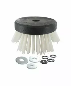 AUTRES Tête Plastique Brosse Avec Fils Nylon Injectés, Diamètre 140mm, Pour Débroussailleuses à Dos. Modèle Universel (alésage 20 Et 25