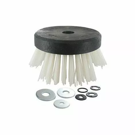 AUTRES Tête Plastique Brosse Avec Fils Nylon Injectés, Diamètre 140mm, Pour Débroussailleuses à Dos. Modèle Universel (alésage 20 Et 25 3 AUTRES Tête Plastique Brosse Avec Fils Nylon Injectés, Diamètre 140mm, Pour Débroussailleuses à Dos. Modèle Universel (alésage 20 Et 25