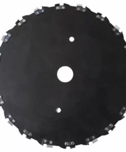 DONTODENT Lame De Débroussailleuse à Scie D’éclaircissage, 30 Cm, 25,4 Mm