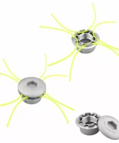 ECHOO Tête De Débroussailleuse Universelle, Tête Coupe-bordure En Aluminium Fils Pour Débroussailleuse à Essence Tondeuse à Gazon -Débroussailleuse Soldes Magasin 40118158 2