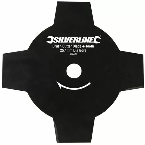 SILVERLINE LAME 4 DENTS POUR DEBROUSSAILLEUSE 3 SILVERLINE LAME 4 DENTS POUR DEBROUSSAILLEUSE