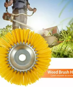BETTERLIFE 1 Jeu Brosse En Nylon Tondeuse Universelle Brosse TêTe Coupeur Outils De Jardin Durables DiamèTre ExtéRieur 200 Mm Trou IntéRieur 25,4 Mm -Débroussailleuse Soldes Magasin 41833682 3