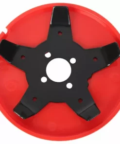 HAPPYSHOPPING Coupe-herbe H-ead Pour Debroussailleuse A Herbe Installation Facile Portable, Modele: Rouge