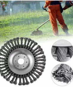 GUAZHUNIFR Tête De Désherbage Fil D'acier, 6 Pouce Brosse Rotative Disque De Pinceau à Roue Pour Outils De Pelouse Jardin Agriculture - Trou Intérieur 25.4mm Guazhuni (6 Pouce) 8 GUAZHUNIFR Tête De Désherbage Fil D'acier, 6 Pouce Brosse Rotative Disque De Pinceau à Roue Pour Outils De Pelouse Jardin Agriculture - Trou Intérieur 25.4mm Guazhuni (6 Pouce) -Débroussailleuse Soldes Magasin 42736244 2