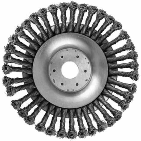 GDRHVFD Brosse À Joint De Mauvaises Herbes Professionnelle Brosse À Mauvaises Herbes Débroussailleuse Débroussailleuse Fil D'Acier Noué Argent Moderne 150 Mm 7 GDRHVFD Brosse À Joint De Mauvaises Herbes Professionnelle Brosse À Mauvaises Herbes Débroussailleuse Débroussailleuse Fil D'Acier Noué Argent Moderne 150 Mm – Image 5