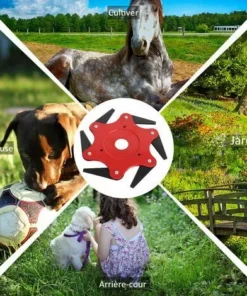 Tete De Coupe Irisfr, 6 Dents, Outil De Mangeur D'Herbe 9 Tete De Coupe Irisfr, 6 Dents, Outil De Mangeur D'Herbe -Débroussailleuse Soldes Magasin 42741611 3