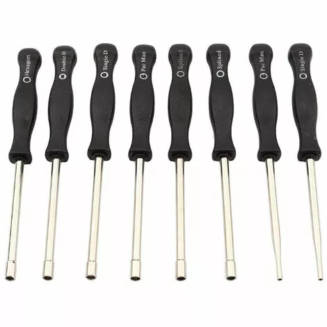 Lot De 10 Outil De Réglage De Carburateur Avec Brosse De Nettoyage Aiguille De Carburateur Starlight 6 Lot De 10 Outil De Réglage De Carburateur Avec Brosse De Nettoyage Aiguille De Carburateur Starlight – Image 4