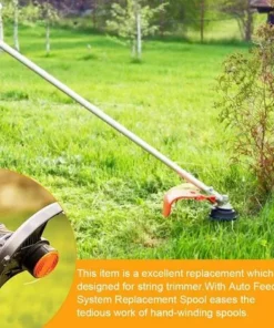 ALMI Tête De Débroussailleuse 4 Pcs Bobines De Rechange De Tondeuse à Gazon Blanc Bobine De Remplacement à Alimentation Automatique En Nylon Bobine De Rechange Pour Coupe-bordure Coupe-herbe, 1,65 Mm De Diamètre 11 ALMI Tête De Débroussailleuse 4 Pcs Bobines De Rechange De Tondeuse à Gazon Blanc Bobine De Remplacement à Alimentation Automatique En Nylon Bobine De Rechange Pour Coupe-bordure Coupe-herbe, 1,65 Mm De Diamètre -Débroussailleuse Soldes Magasin 43438009 5