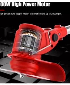 HAPPYSHOPPING Coupe-gazon Electrique 12VE Tondeuse A Gazon Portable Rechargeable A Usage Domestique Tondeuse De Branches D'herbe Portable Sans Fil Pour L'elagage/la Tonte De La Cour De Jardin, Modele : Prise UE Et 1 Batterie Au Lithium - Modele : Prise UE Et 1 Batterie -Débroussailleuse Soldes Magasin 43438914 4