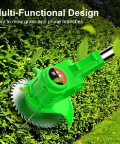 HAPPYSHOPPING Coupe-herbe Electrique 24V Tondeuse A Gazon Portable Rechargeable A Usage Domestique Tondeuse De Branches D'herbe Portable Sans Fil Pour L'elagage/la Tonte De La Cour De Jardin, Modele : Prise UE -Débroussailleuse Soldes Magasin 43439245 3