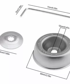 ALMI Tête De Débroussailleuse 4pcs Kit De Réparation Pour Tondeuse à Gazon, Compatible Avec Stihl FS55 FS56 FS85 90100110130 -Débroussailleuse Soldes Magasin 43440423 3