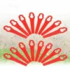 ALMI Tête De Débroussailleuse Lame Coupe Bordure,100pcs Lames En Plastique De Rechange Lame Taille Bordure Lame Plastique Coupe Bordure Lame Coupe Bordur,pour Jardin Et Pelouse Coupe-Bordures Sur Batterie -Débroussailleuse Soldes Magasin 43440424 1