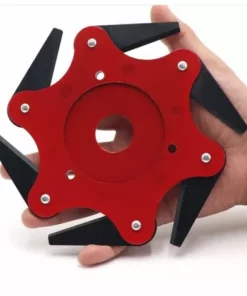 THSINDE Tête Faucheuse Fil Herbe Jardin Lame Droite De Débroussailleuse Pour Le Riz Paddy Jardin Cour Orchard 150MM -Débroussailleuse Soldes Magasin 44089717 4