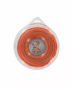 G�N�RIQUE Coque Fil Nylon Copolymère VORTEX Alu Orange - Longueur: 21m, Ø: 4,30mm.