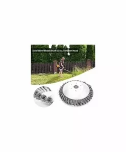 THSINDE Tête De Brosse De Désherbage De Jardin, Tondeuse Universelle Tête De Roue De Désherbage 6pouces. -Débroussailleuse Soldes Magasin 45789577 3