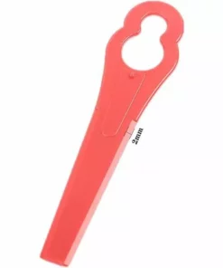 ALMI 50 Pieces Lames En Plastique De Rechange,Lame Plastique Coupe Bordure,Lame Coupe Bordure,Lame En Plastique Générale,Lames En Plastique Pour Tondeuse Sans Fil Pour Jardins Et Pelouses (50) -Débroussailleuse Soldes Magasin 46296391 3