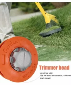 DEVENIRRICHE Tête De Coupe, Tête De Coupe En Herbe Universelle En Aluminium Tête De Débroussailleuse Tête Accessoires De Tondeuse à Gazon Tête De Coupe En Aluminium -Débroussailleuse Soldes Magasin 46888404 3