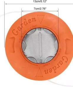 DEVENIRRICHE Tête De Coupe, Tête De Coupe En Herbe Universelle En Aluminium Tête De Débroussailleuse Tête Accessoires De Tondeuse à Gazon Tête De Coupe En Aluminium -Débroussailleuse Soldes Magasin 46888404 5