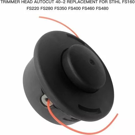 HIASDFLS Tête De Coupe Autocut 40-2 Remplacement Pour Stihl Fs160 Fs220 Fs280 Fs350 Fs400 Fs460 Fs480 4 HIASDFLS Tête De Coupe Autocut 40-2 Remplacement Pour Stihl Fs160 Fs220 Fs280 Fs350 Fs400 Fs460 Fs480 – Image 2