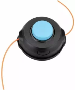 LONGZIMING Tête De Tondeuse à Gazon, Accessoires De Tondeuse à Gazon Pour Débroussailleuse Universelle, Bobine Pré-Enroulée à Arbre Droit à Avance De Robinet(T25)