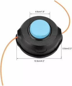 LONGZIMING Tête De Tondeuse à Gazon, Accessoires De Tondeuse à Gazon Pour Débroussailleuse Universelle, Bobine Pré-Enroulée à Arbre Droit à Avance De Robinet(T25) 8 LONGZIMING Tête De Tondeuse à Gazon, Accessoires De Tondeuse à Gazon Pour Débroussailleuse Universelle, Bobine Pré-Enroulée à Arbre Droit à Avance De Robinet(T25) -Débroussailleuse Soldes Magasin 47155516 2