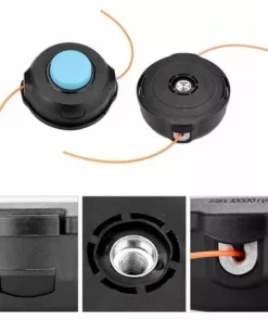 LONGZIMING Tête De Tondeuse à Gazon, Accessoires De Tondeuse à Gazon Pour Débroussailleuse Universelle, Bobine Pré-Enroulée à Arbre Droit à Avance De Robinet(T25) 10 LONGZIMING Tête De Tondeuse à Gazon, Accessoires De Tondeuse à Gazon Pour Débroussailleuse Universelle, Bobine Pré-Enroulée à Arbre Droit à Avance De Robinet(T25) -Débroussailleuse Soldes Magasin 47155516 4