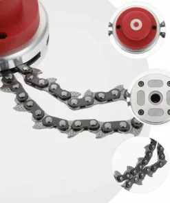 TINOR 1PC Pratique Général Vêtements Résistant Accessoires Chaîne Pour Tondeuses à Gazon, Rouge -Débroussailleuse Soldes Magasin 47185688 4