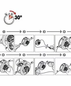 TINOR Tête De Coupe Universelle Avec Avance Par Frappe Au Sol, Compatible Avec La Majorité Des Débroussailleuses à Manche Droit De 33cc Et Plus 6 TINOR Tête De Coupe Universelle Avec Avance Par Frappe Au Sol, Compatible Avec La Majorité Des Débroussailleuses à Manche Droit De 33cc Et Plus -Débroussailleuse Soldes Magasin 47185722 2