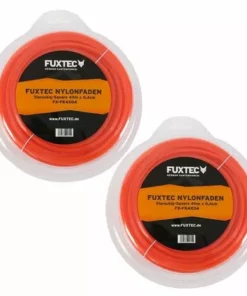 Fil De Coupe Carré Fuxtec Nylon 40m X 0,4cm - Set De 2