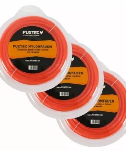 Fil De Coupe Carré Fuxtec Nylon 40m X 0,4cm - Set De 3