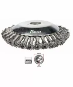 HELIOTRADE Brosse De Désherbage Pour Débroussailleuse - Tête Universelle