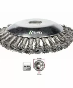 HELIOTRADE Brosse De Désherbage Pour Débroussailleuse - Tête Universelle -Débroussailleuse Soldes Magasin 47720192 3