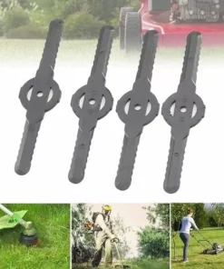 Betterlife Lot De 15 Lames De Coupe En Plastique Pour Débroussailleuse électrique Sans Fil Pour Tondeuse à Gazon -Débroussailleuse Soldes Magasin 48880894 5