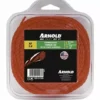Arnold Fil De Coupe-bordure Rond En Nylon Torsadé Rouge AF 3,4, 3,3 mm × 9 M -Débroussailleuse Soldes Magasin 49400187 1