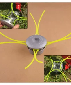 ZHUOXUAN Tête De Débroussailleuse Universelle, Tête Coupe-bordure En Aluminium Fils Pour Débroussailleuse à Essence Tondeuse à Gazon A -Débroussailleuse Soldes Magasin 50906457 3