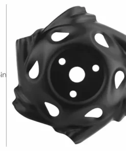 Tête De Débroussailleuse à Bordure Ronde En Acier Carbone Noir Pour Tondeuse à Gazon Accessoire Pour Jardin, Pelouse, Ferme,Irisfr 8 Tête De Débroussailleuse à Bordure Ronde En Acier Carbone Noir Pour Tondeuse à Gazon Accessoire Pour Jardin, Pelouse, Ferme,Irisfr -Débroussailleuse Soldes Magasin 50942715 2