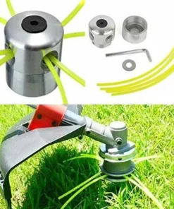 TINOR Lot De 2 Têtes De Débroussailleuse Universelles En Aluminium - Tête Double Fil - Bobine De Fil En Nylon - Accessoire Pour Débroussailleuse 8 TINOR Lot De 2 Têtes De Débroussailleuse Universelles En Aluminium - Tête Double Fil - Bobine De Fil En Nylon - Accessoire Pour Débroussailleuse -Débroussailleuse Soldes Magasin 51178312 2