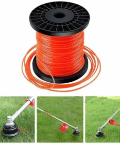 TINOR 2.4 Mm X 100 M Nylon Fil De Coupe,Forme D'étoile Débroussailleuse Bobine Avec Compatibilité élevée Et Des Performances Coupe Parfaites Pour Jardin Accessoires Tondeuse -Débroussailleuse Soldes Magasin 51245943 2
