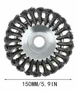 ELLE Tête De Brosse En Acier Massif De 15 Cm Pour Tondeuses à Gazon -Débroussailleuse Soldes Magasin 51246363 5