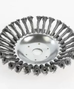ZHUOXUAN Tête De Coupe De Coupe-Herbe, Brosse à Roue En Fil D'Acier Tête De Tondeuse à Gazon En Acier Tête De Rechange Pour Coupe-Bordures -Débroussailleuse Soldes Magasin 51450969 3