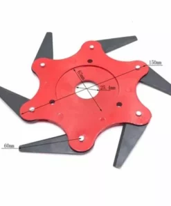 ZHUOXUAN Tête Faucheuse Fil Herbe Jardin Lame Droite De Débroussailleuse Pour Le Riz Paddy Jardin Cour Orchard 150MM 9 ZHUOXUAN Tête Faucheuse Fil Herbe Jardin Lame Droite De Débroussailleuse Pour Le Riz Paddy Jardin Cour Orchard 150MM -Débroussailleuse Soldes Magasin 51462122 3