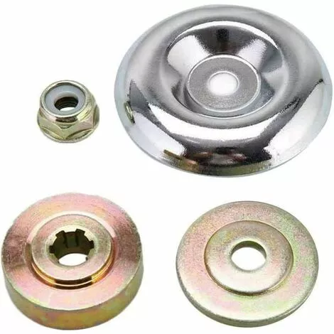 LITZEE 4 Pièces Kit Fixation écrou Lame Boîte, Boîte De Vitesses En Métal Pour Tondeuse à Gazon, Accessoires De Boîte De Vitesses En Métal Pour Tondeuse, Pour Tondeuse à Gazon, Machine D'irrigation 3 LITZEE 4 Pièces Kit Fixation écrou Lame Boîte, Boîte De Vitesses En Métal Pour Tondeuse à Gazon, Accessoires De Boîte De Vitesses En Métal Pour Tondeuse, Pour Tondeuse à Gazon, Machine D'irrigation