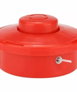 LITZEE Tête De Coupe-Herbe, 3 Pièces En Plastique Universel Pour Tondeuse à Gazon En Plastique, Remplacement La Tête De Tondeuse De Jardin Rouge, Accessoire Coupe Tête Débroussailleuse - 10,5 Cm -Débroussailleuse Soldes Magasin 51557054 4