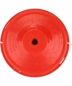 LITZEE Tête De Coupe-Herbe, 3 Pièces En Plastique Universel Pour Tondeuse à Gazon En Plastique, Remplacement La Tête De Tondeuse De Jardin Rouge, Accessoire Coupe Tête Débroussailleuse - 10,5 Cm -Débroussailleuse Soldes Magasin 51557054 5