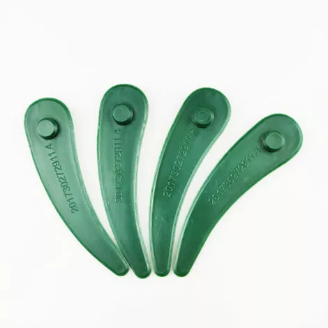 DONTODENT Lot De 50 Lames En Plastique Pour Tondeuse à Gazon, Agriculture, Foresterie, Jardinage, Accessoire De Rechange Pour Tondeuse à Gazon -en Dents De Scie 5 DONTODENT Lot De 50 Lames En Plastique Pour Tondeuse à Gazon, Agriculture, Foresterie, Jardinage, Accessoire De Rechange Pour Tondeuse à Gazon -en Dents De Scie – Image 3