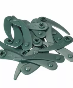 DONTODENT Lot De 50 Lames En Plastique Pour Tondeuse à Gazon, Agriculture, Foresterie, Jardinage, Accessoire De Rechange Pour Tondeuse à Gazon -en Dents De Scie*25+dent Plate*25 -Débroussailleuse Soldes Magasin 52649928 3