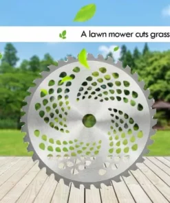 DONTODENT Lame De Coupe De Brosse 80T, Lame De Tondeuse à Gazon De Remplacement, Lame De Scie Circulaire Pour Couper L'herbe, Coupe-arbre -Débroussailleuse Soldes Magasin 52649936 4